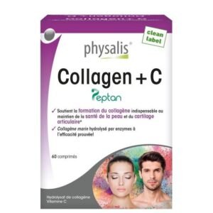 PHYSALIS Collagen + C 60 Comprimès Maroc