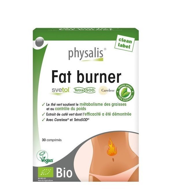 PHYSALIS Fat Burner 30 Comprimès Maroc