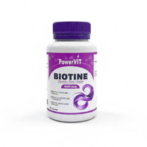 PowerVIT Biotine 60 Gelules Maroc