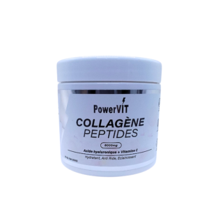 PowerVIT Collagene Peptides 5000mg 200g Maroc