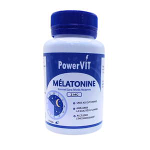 PowerVIT Melatonine 2mg 30 Gelules Maroc