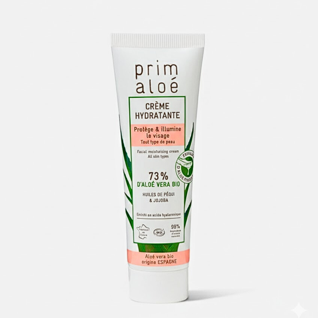 Prim Aloe Creme Visage a L’aloe Vera Bio 73% Maroc