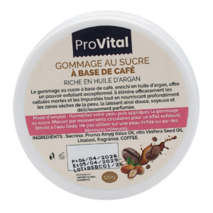Pro Vital Gommage au Sucre a Base de Cafe 120g Maroc