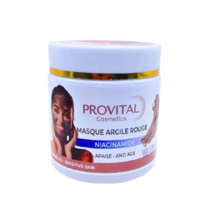 Pro Vital Niacinamide Masque Argile Rouge 200g Maroc