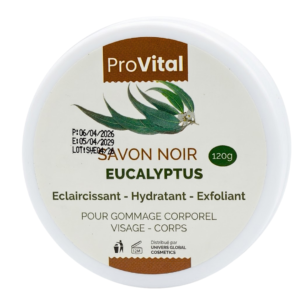 Pro Vital Savon Noir Eucalyptus 120g Maroc