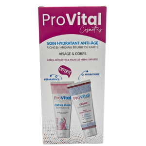 Pro Vital Creme Hydratante 100ml+creme Main Reparatrice 100ml Pack Maroc