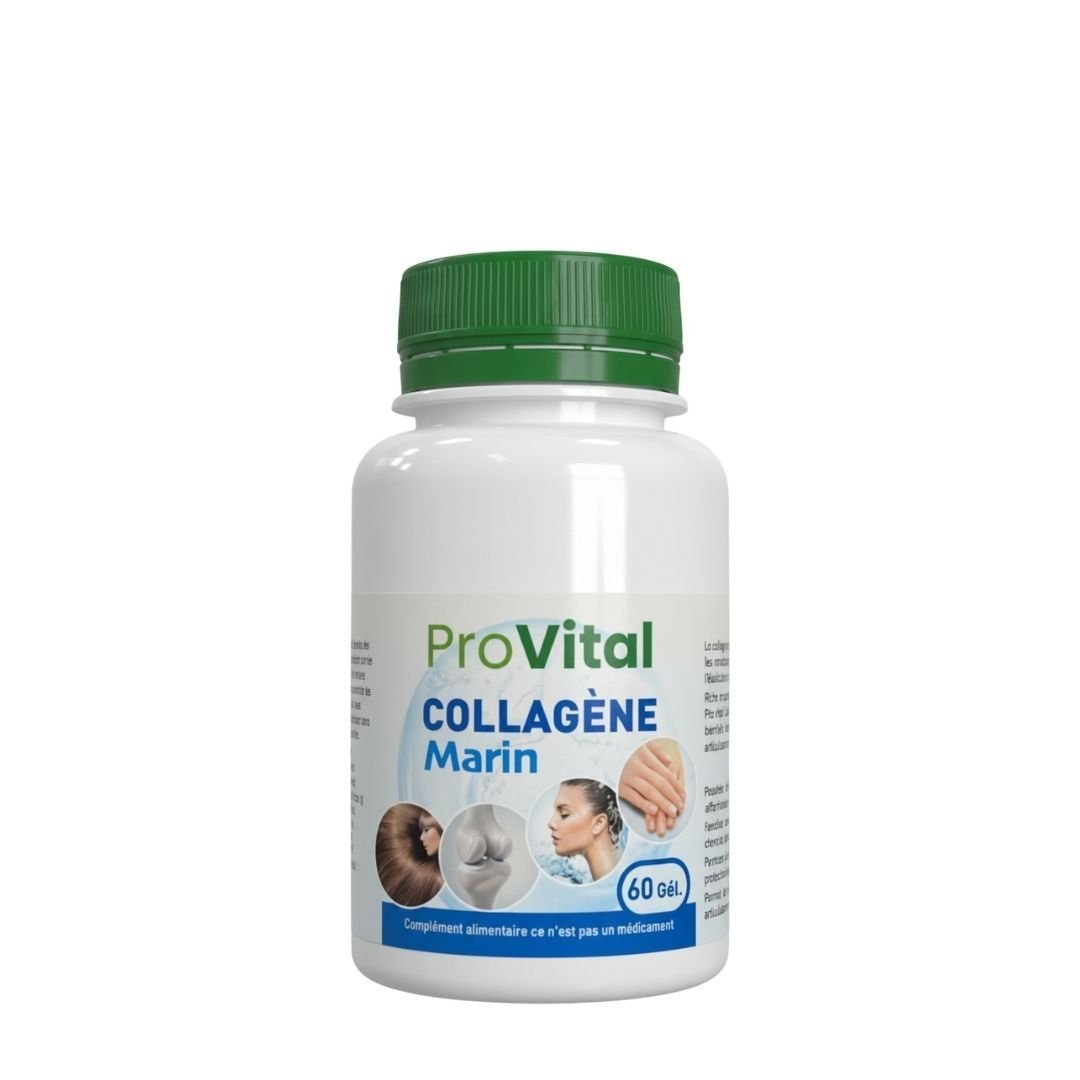 Pro Vital Collagene Marin 330mg 60gelules Maroc