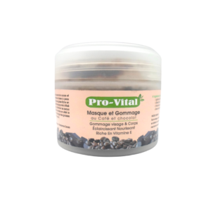 Pro Vital Masque et Gommage au Café et Chocolat 200gr Maroc