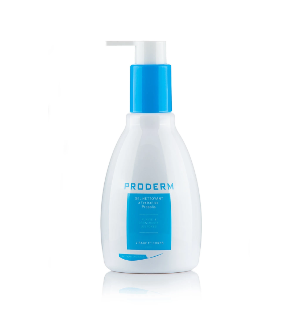Proderm Gel Nettoyant Pompe 260ml Maroc