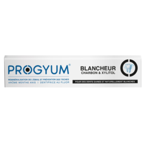 Progyum Dentifrice Blancheur Charbon & Xylitol – 75ml Maroc