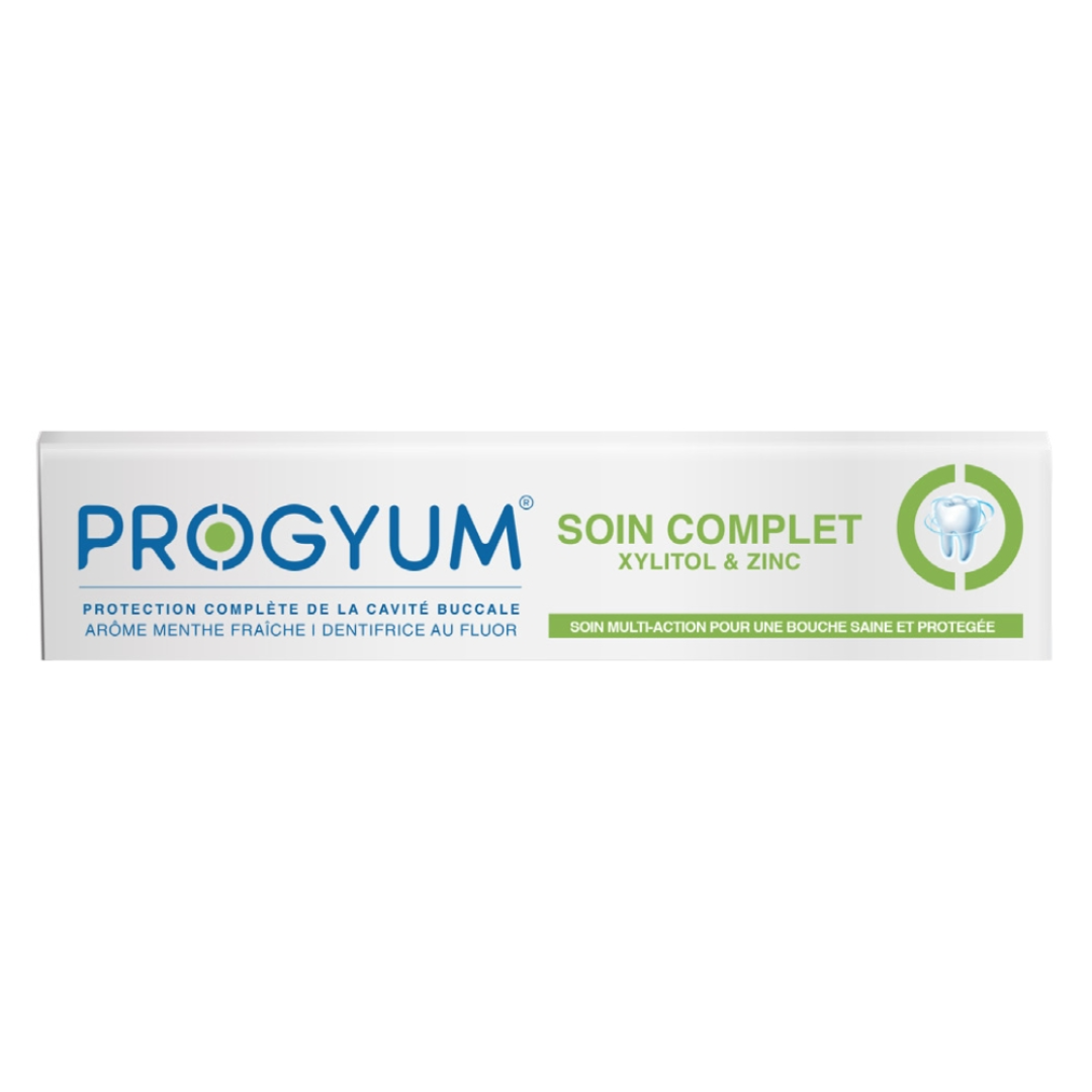 Progyum Dentifrice Soin Complet Xylitol & Zinc – 75ml Maroc