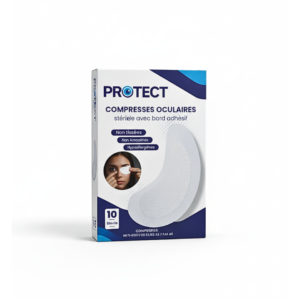 PROTECT Compresses Oculaires 10 Pieces Maroc