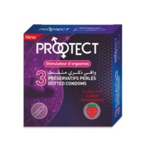 PROTECT Preservatifs Fraise 3 Pieces Maroc