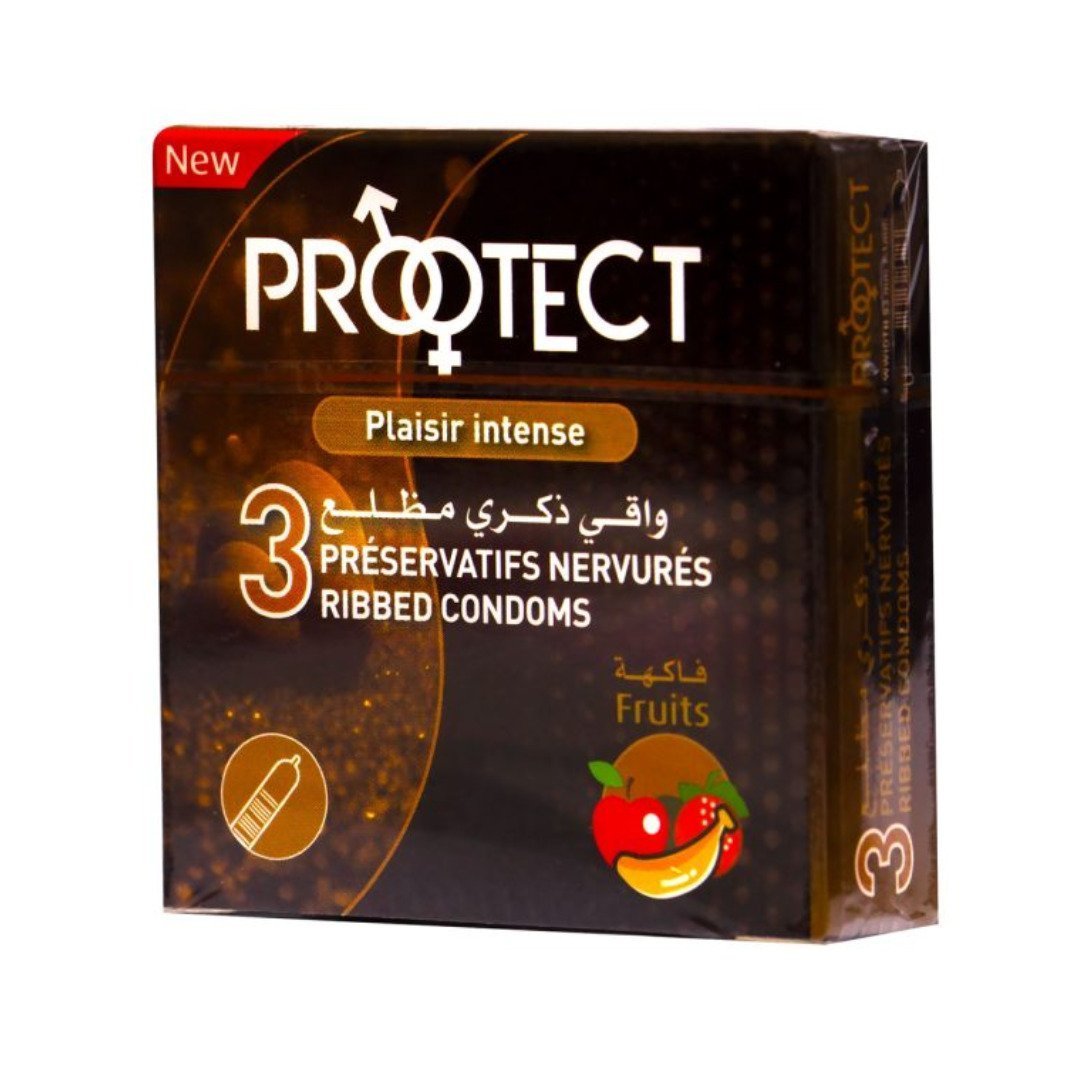 PROTECT Preservatifs Fruits 3 Pieces Maroc