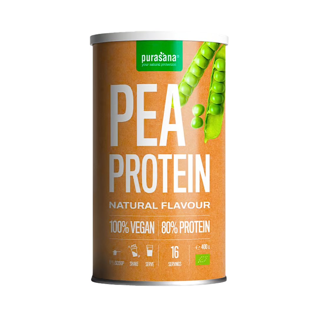 PURASANA Protein 80% Pois Naturel 400g Maroc