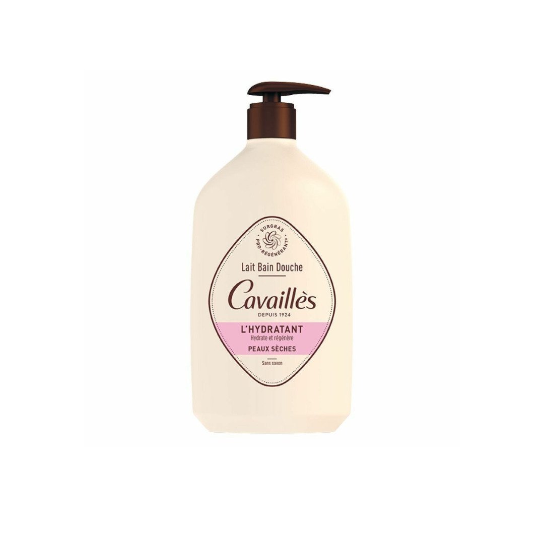 Rogé Cavailles Lait Bain Douche Hydratant Peaux Séches 1l Maroc