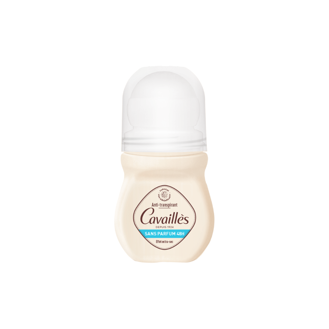 ROGE CAVAILLES Déodorant Absorb+ sans Parfum 48h Roll-On 50ml Maroc