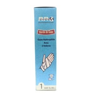 Rr Bande de Gaze 3m X 10cm Maroc
