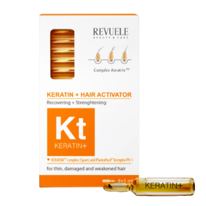 Revuele Ampoules Keratin+ Hair Restoration Activator 8x5ml Maroc