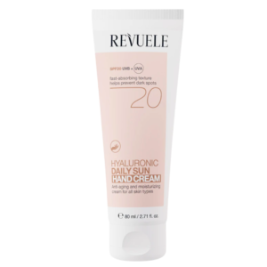 Revuele Hyaluronic Daily Sun Hand Cream SPF 20 80ml Maroc
