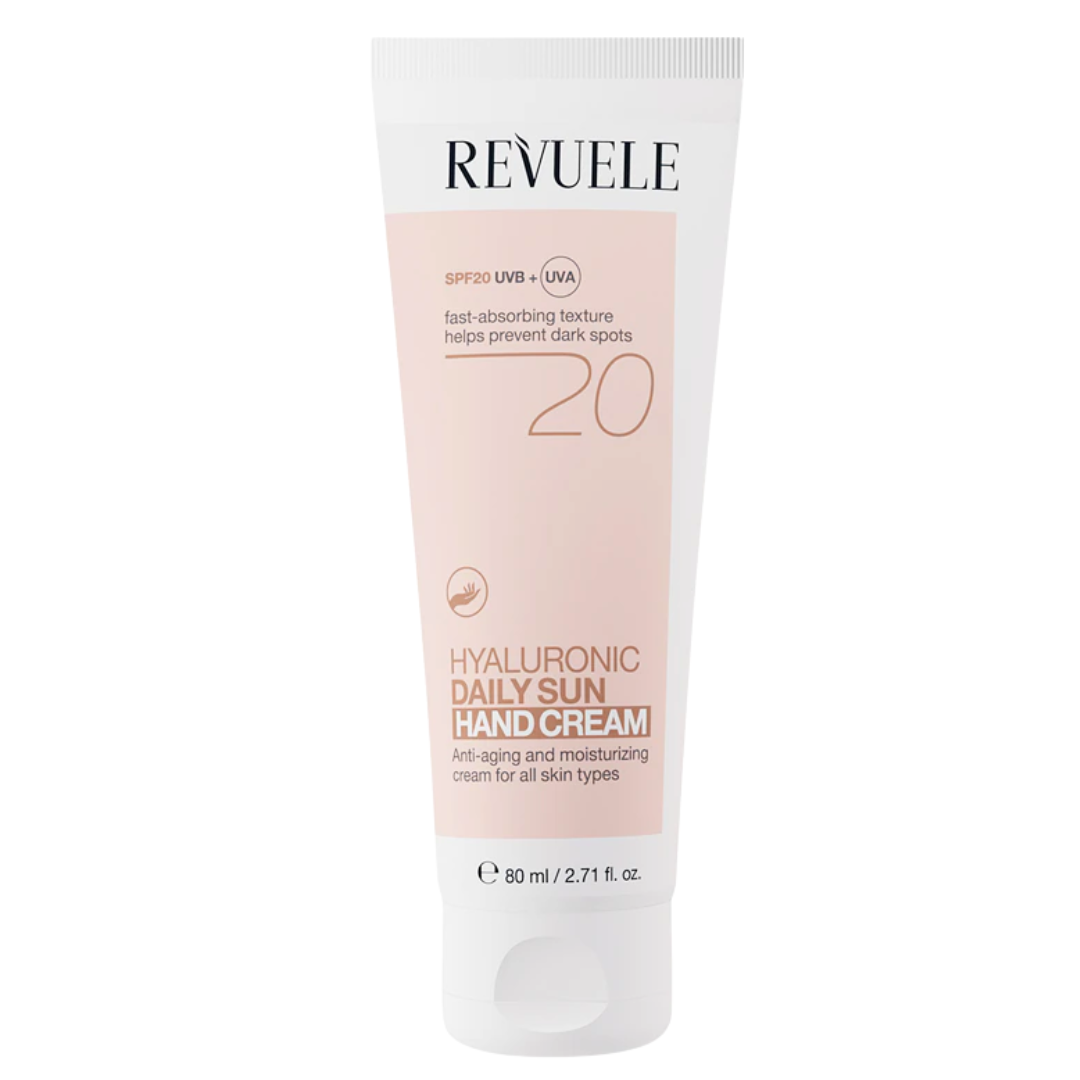 Revuele Hyaluronic Daily Sun Hand Cream SPF 20 80ml Maroc