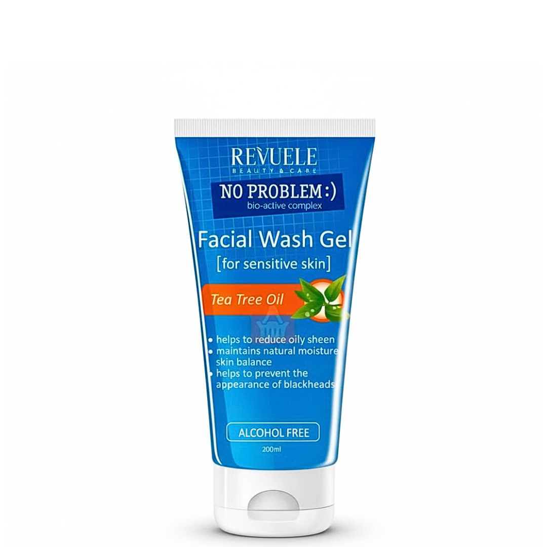 Revuele No Problem Facial Wash Gel Tea Tree Oil 200ml Maroc