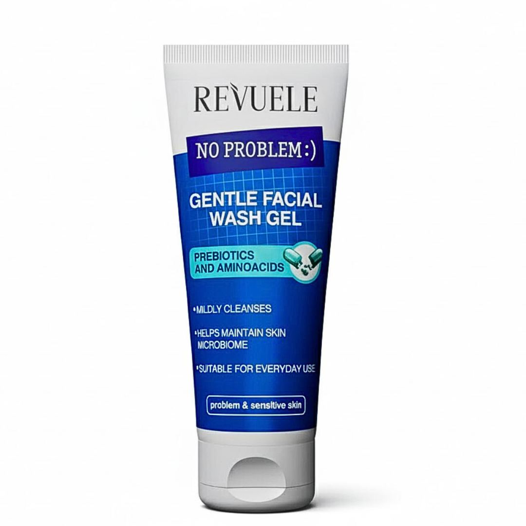 Revuele No Problem Gentle Facial Wash Gel Prebiotics & Aminoacids 200ml Maroc