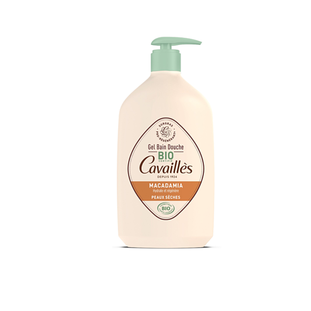 Rogé Cavaillés Gel Bain Douche Huile de Macadamia 1l Maroc