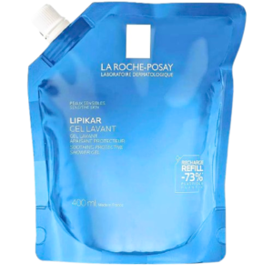 Roche Posay Lipikar Gel Lavant 400ml Recharge Refill Maroc
