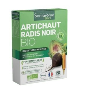 SANTAROME Artichaut Radis Noir 20 Ampoules Maroc