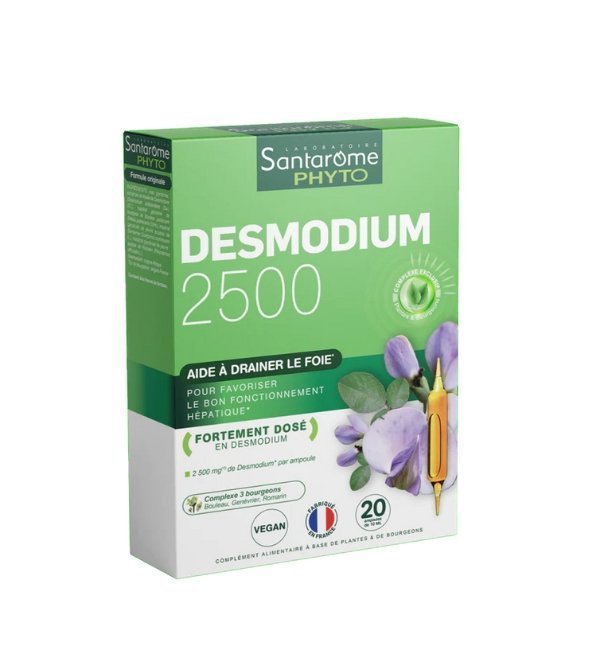 SANTAROME Desmodium 2500 20 Ampoules Maroc