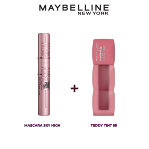 MAYBELLINE Saint Valentin Teddy 55+sky High Pack Maroc