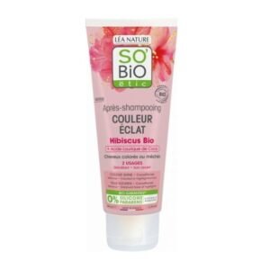 SO BIO Apres Shampooing Couleur Eclat Hibiscus 200ML Maroc