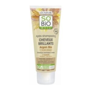 SO BIO Apres Shampooing Cheveux Brillant Argan 200ML Maroc