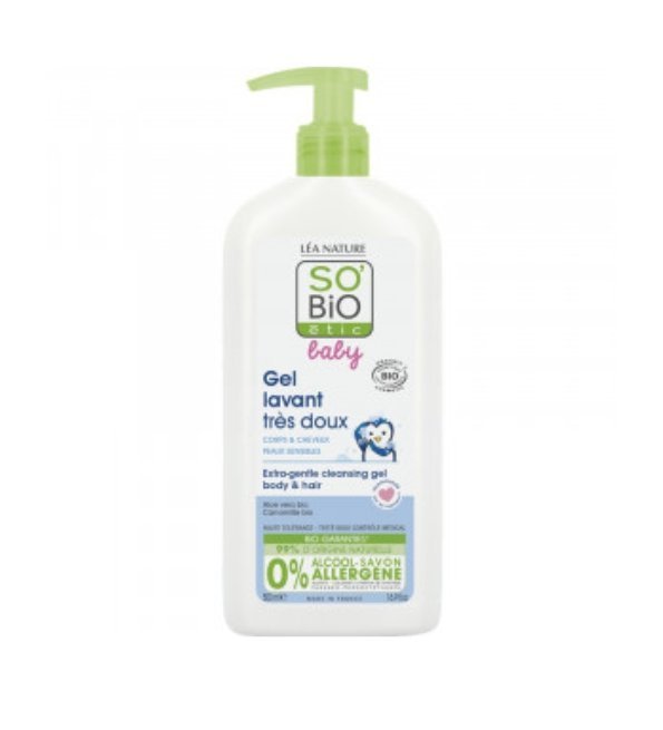 SO BIO Baby Gel Lavant Tres Doux 500ml Maroc