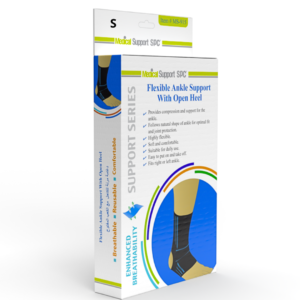 Spc Flexible Ankle Support With Open Heel Taille S Reference Ms-915 Maroc