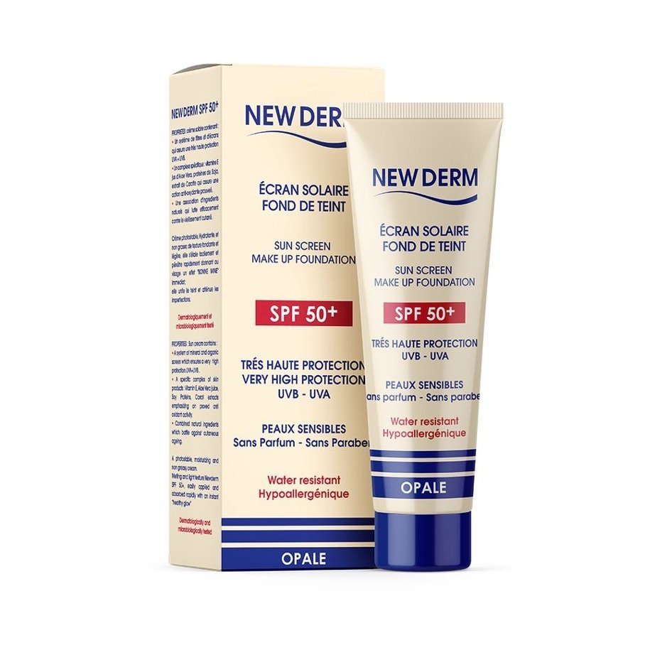 NEW DERM Crème Solaire Spf50+ Opale Maroc