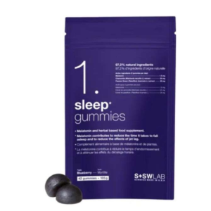 S+SWLAB 1.sleep 42 Gummies Gout Myrtille Maroc