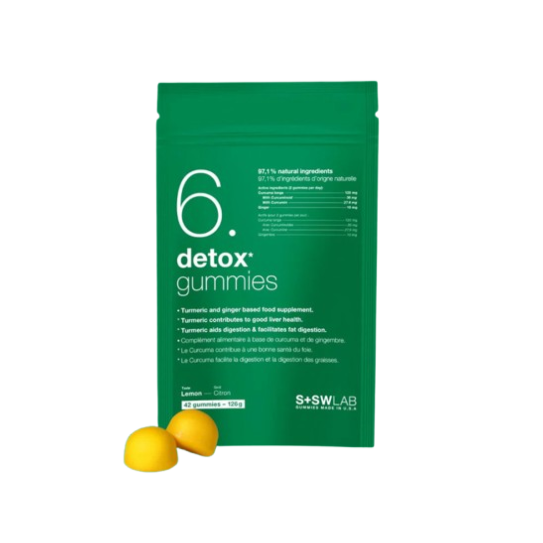 S+SWLAB 6.detox 42 Gummies Gout Citron Maroc