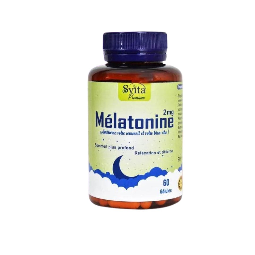 SVITA PREMIUM Melatonine 2mg 60 Gelules Maroc