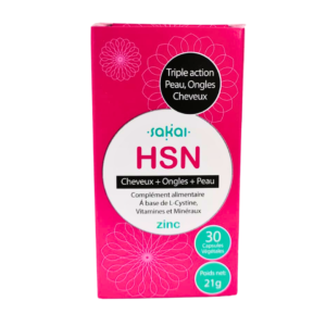 HSN Sakal HSN Cheveux + Ongles + Peau 30 gelules Maroc