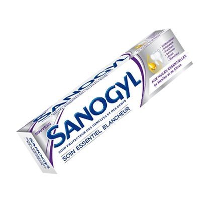 Sanogyl Soin Essentiel Dentifrice Blancheur 75ml Maroc