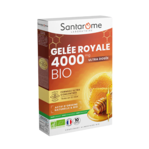 SANTAROME Gelee Royale 4000mg 10ampoules X 15ml Maroc