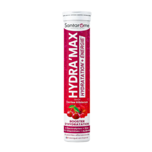 SANTAROME Hydramax Cerise Hibiscus 20 Pastilles Maroc