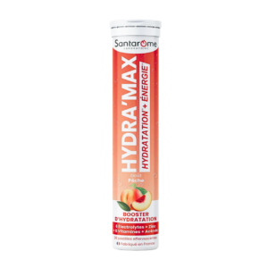 SANTAROME Hydramax Peche 20 Pastilles Maroc