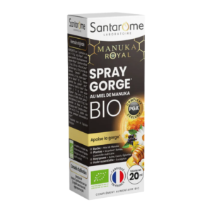 SANTAROME Spray Gorge au Miel de Manuka 20ml Maroc