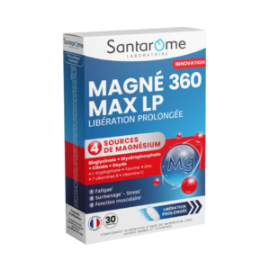 SANTAROME Magne 360 Max Lp 30 Comprimes Maroc