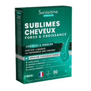 Santarome Sublimes Cheveux Ongles 30 Capsules Maroc