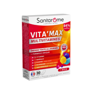 SANTAROME Vitamax Multivitamines 30 Comprimes Maroc