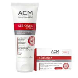 ACM Sebionex Hydra Creme Reparatrice+pain Dermato Purifiant Duo Pack Maroc